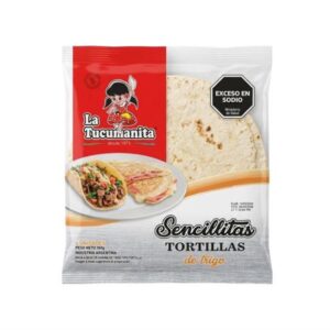 TORTILLAS LA TUCUMANITA SENCILLITAS DE TRIGO 180GR