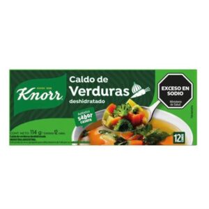 CALDO KNORR DE VERDURAS 12 CUBITOS