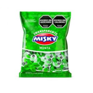 CARAMELO MISKI TRANSPARENTE MENTA 810GR