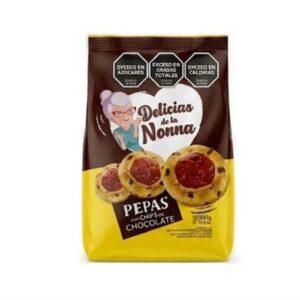 GALLETAS DELICIAS DE LA NONNA PEPAS CON CHIPS 320GR