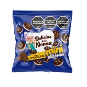 GALLETAS DELICIAS DE LA NONNA MINI RELLENAS CHOCOLATE 160GR