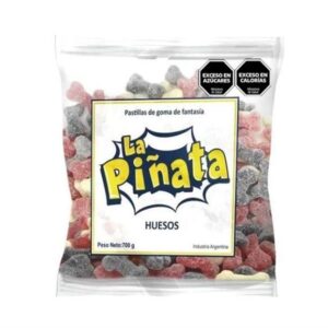 GOMITAS LA PIÑATA HUESOS 700GR