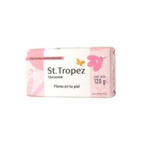 JABON ST TROPEZ FLORES EN TU PIEL 120GR