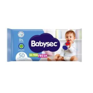 TOALLITAS HUMEDAS BABYSEC ULTRA FRESH 50UN