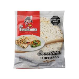 TORTILLAS LA TUCUMANITA SENCILLITAS INTEGRALES 180GR