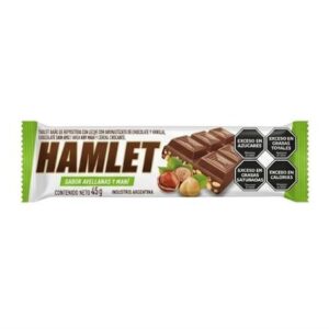CHOCOLATE HAMLET AVELLANAS Y MANI 45GR