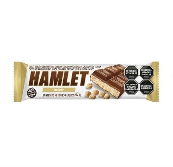 CHOCOLATE HAMLET YOGUR BICOLOR 42GR