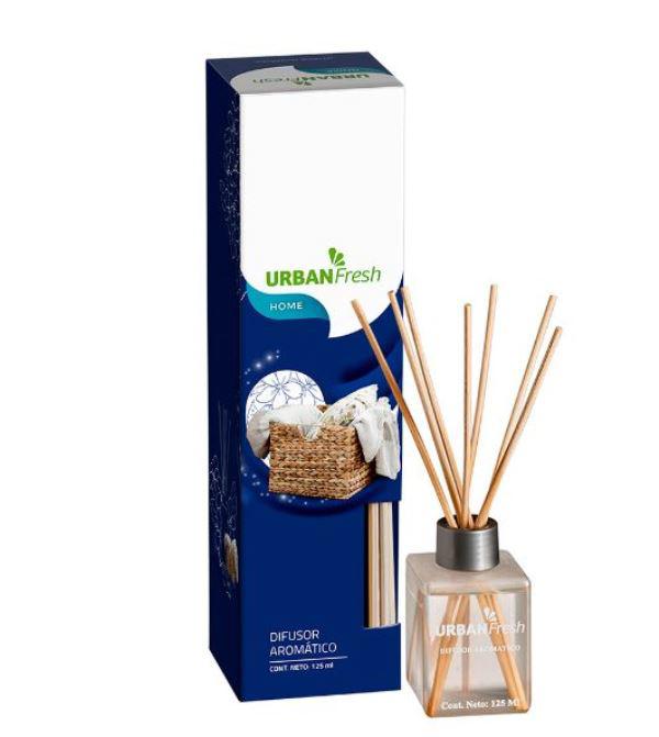 DIFUSOR AROMATICO CON VARILLAS URBAN FRESH HOME 125ML