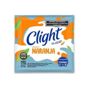 JUGO EN POLVO CLIGHT NARANJA 8GR