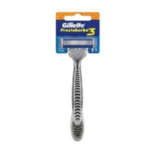 MAQUINA DE AFEITAR GILLETTE PRESTOBARBA 3