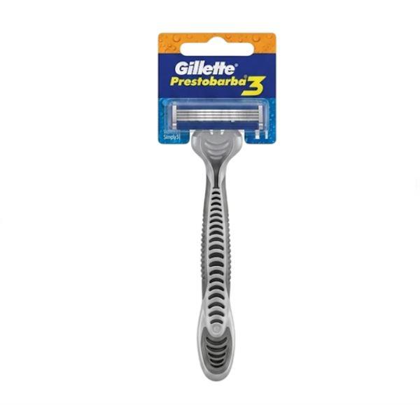MAQUINA DE AFEITAR GILLETTE PRESTOBARBA 3