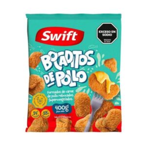 BOCADITOS DE POLLO SWIFT REBOZADOS 400GR