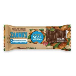 BARRITAS PROTEICAS ZANNAS ALMENDRAS Y SAL MARINA 40GR