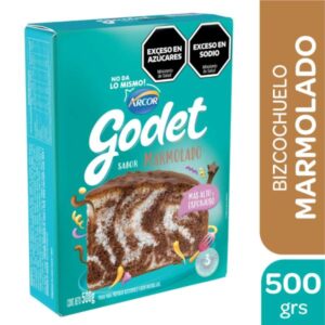 BIZCOCHUELO GODET MARMOLADO 500GR