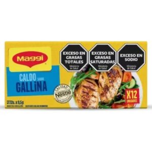 CALDO MAGGI DE GALLINA  12 X 9,5GR