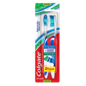 CEPILLO DENTAL COLGATE  TRIPLE ACCION MEDIO 2UN
