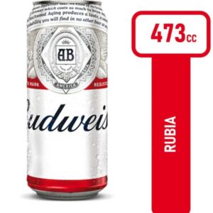 CERVEZA BUDWEISER ORIGINAL LATA 473CC