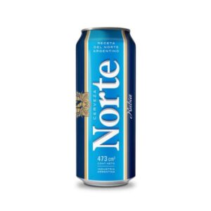 CERVEZA NORTE RUBIA LATA 473CC