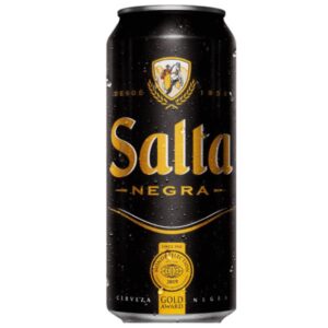 CERVEZA SALTA NEGRA LATA 473CC