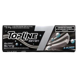 CHICLE TOPLINE SEVEN ATOMIC STRONG