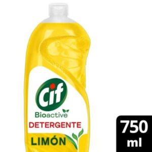 DETERGENTE CIF BIOACTIVE LIMON 750ML