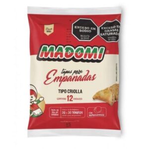 DISCO EMPANADAS CRIOLLOS MADOMI 12UN