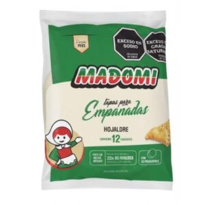 DISCO EMPANADAS HOJALDRE MADOMI 12UN
