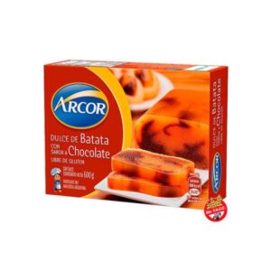 DULCE DE BATATA CON CHOCOLATE ARCOR ESTUCHE 500GR