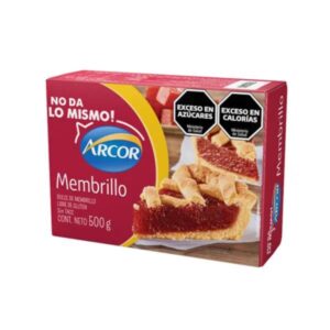 DULCE DE MEMBRILLO ARCOR ESTUCHE 500GR