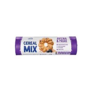 GALLETAS CEREAL MIX AVENA Y PASAS 207GR