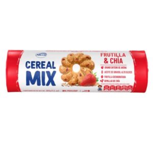 GALLETAS CEREAL MIX FRUTILLA Y CHIA 207GR
