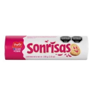 GALLETAS SONRISAS FRAMBUESA 108GR