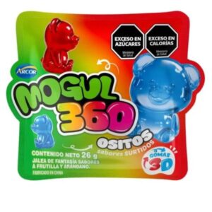 GOMITAS MOGUL 360 OSITOS 26GR
