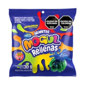 GOMITAS MOGUL ARAÑITAS RELLENAS 30GR