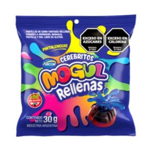 GOMITAS MOGUL CEREBRITOS PINTA LENGUA 30GR