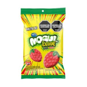 GOMITAS MOGUL FRUTILLA ACIDO DULCE 50GR