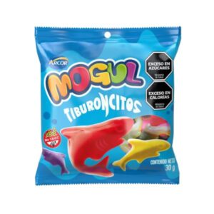 GOMITAS MOGUL TIBURONCITOS 30GR