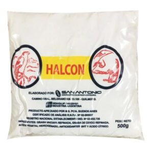 GRASA DE CERDO REFINADA HALCON X 500 GR