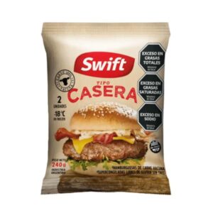 HAMBURGUESAS SWIFT TIPO CASERA 240GR