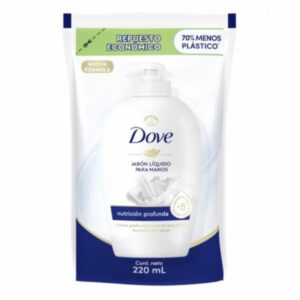 JABON LIQUIDO DOVE NUTRICION PROFUNDA 220ML