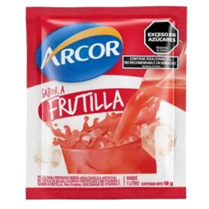 JUGO EN POLVO ARCOR FRUTILLA RINDE 1LT