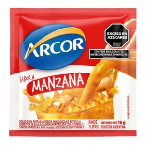 JUGO EN POLVO ARCOR MANZANA RINDE 1LT