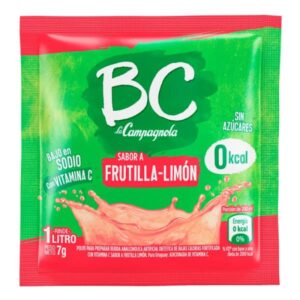JUGO EN POLVO BC FRUTILLA LIMON 7GR