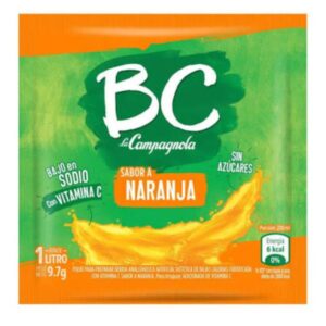 JUGO EN POLVO BC NARANJA 7GR