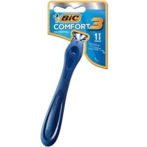 MAQUINA AFEITAR BIC CONFORT 3 AZUL