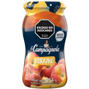 MERMELADA LA CAMPAGNOLA DURAZNO 454GR