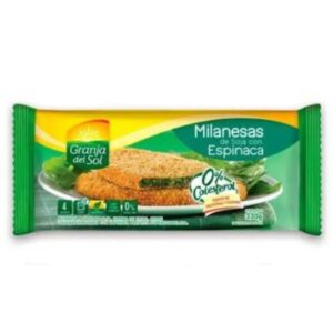 MILANESA DE SOJA GRANJA DEL SOL CON ESPINACA 330GR
