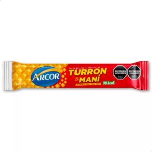 OBLEA ARCOR TURRON Y MANI 25GR