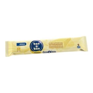 OBLEA BON O BON CON CHOCOLATE BLANCO 30GR