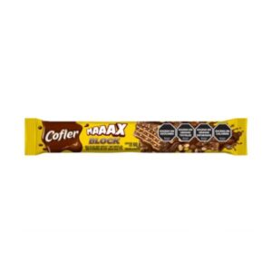 OBLEA COFLER MAX BLOCK CHOCOLATE Y MANI 60GR